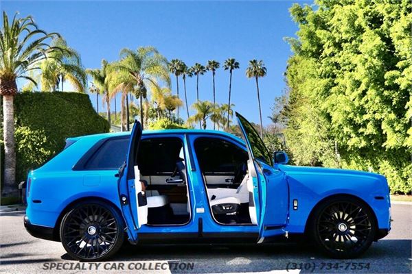 2019 Rolls-Royce Cullinan in Galileo Blue - exterior photo 7