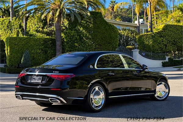2021 Maybach S580 4MATIC in Onyx Black Metallic - exterior photo 5