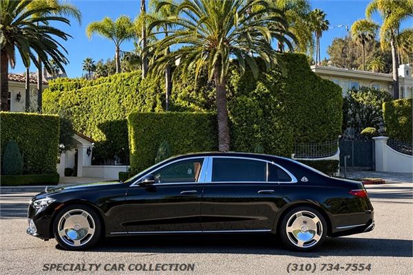 2021 Maybach S580 4MATIC in Onyx Black Metallic - exterior photo 8