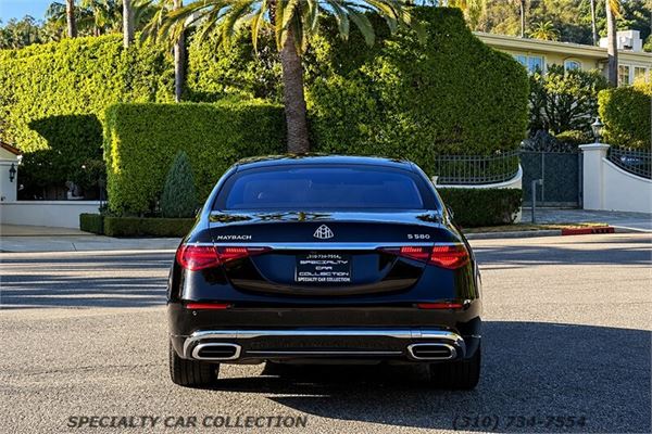 2021 Maybach S580 4MATIC in Onyx Black Metallic - exterior photo 6