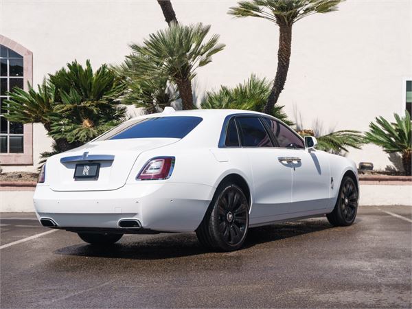 2023 Rolls-Royce Ghost Silver Badge in Arctic White - exterior photo 3