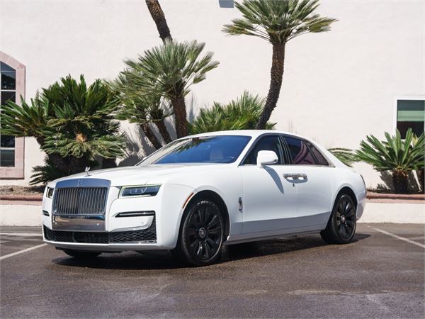 2023 Rolls-Royce Ghost Silver Badge in Arctic White - exterior photo 1