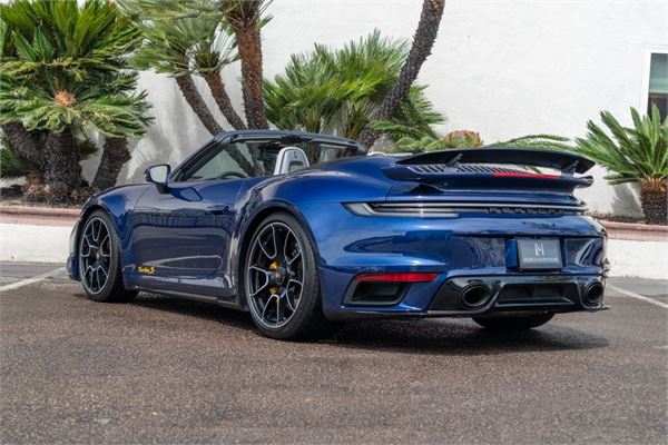 2023 Porsche 911 Turbo in Gentian Blue Metallic - exterior photo 13