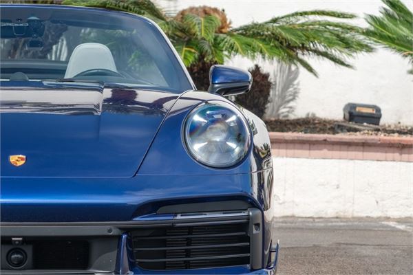 2023 Porsche 911 Turbo in Gentian Blue Metallic - exterior photo 10
