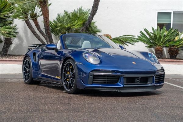 2023 Porsche 911 Turbo in Gentian Blue Metallic - exterior photo 11