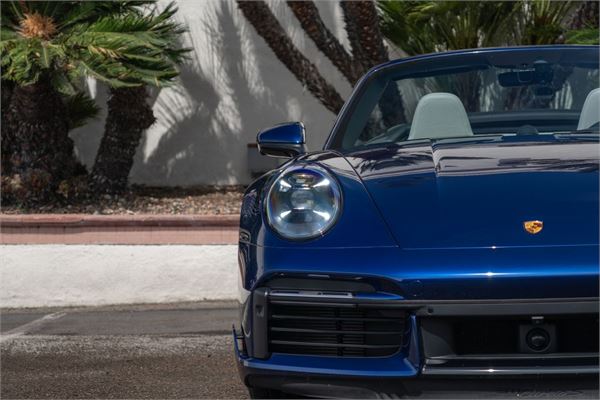 2023 Porsche 911 Turbo in Gentian Blue Metallic - exterior photo 9