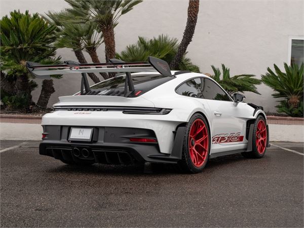 2025 Porsche 911 GT3RS Weissach in White - exterior photo 6