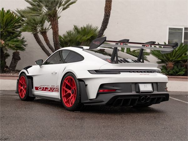 2025 Porsche 911 GT3RS Weissach in White - exterior photo 13