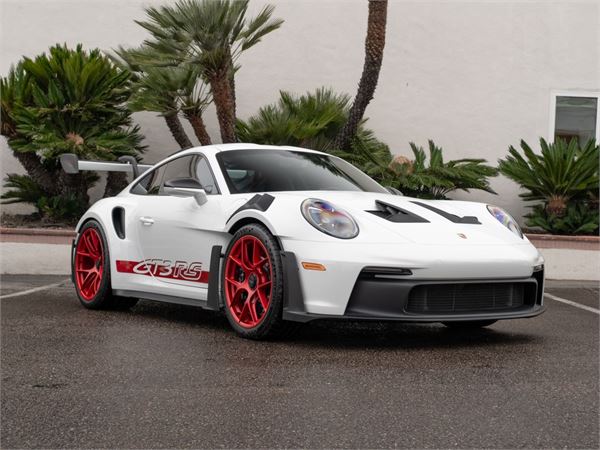 2025 Porsche 911 GT3RS Weissach in White - exterior photo 4