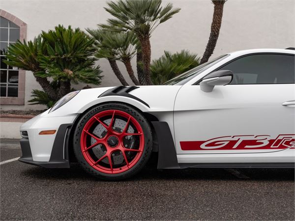 2025 Porsche 911 GT3RS Weissach in White - exterior photo 1