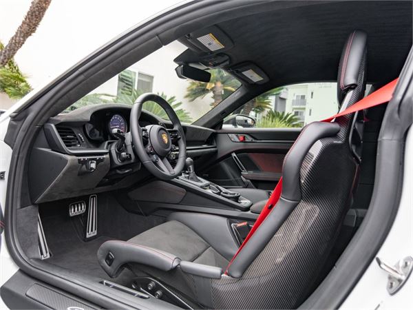 2025 Porsche 911 GT3RS Weissach in White - interior photo 22
