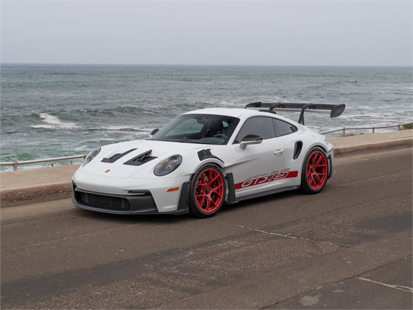 2025 Porsche 911 GT3RS Weissach in White - exterior photo 2