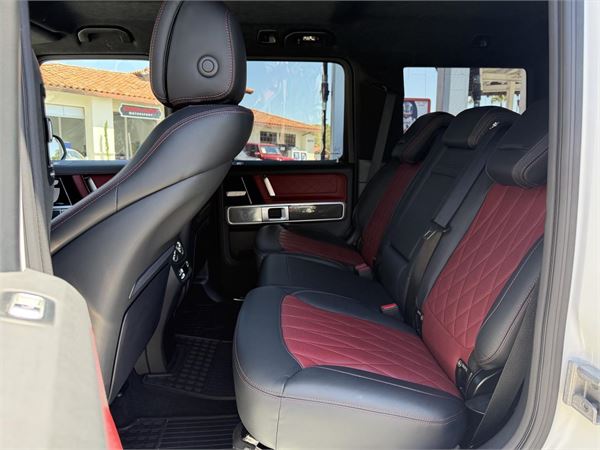 2024 Mercedes-Benz AMG G63 in Moonlight White Magno - interior photo 13