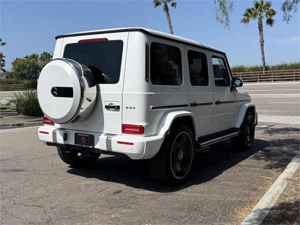 2024 Mercedes-Benz AMG G63 in Moonlight White Magno - exterior photo 6