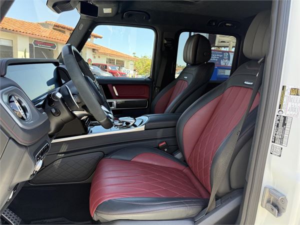 2024 Mercedes-Benz AMG G63 in Moonlight White Magno - interior photo 10