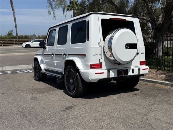 2024 Mercedes-Benz AMG G63 in Moonlight White Magno - exterior photo 4