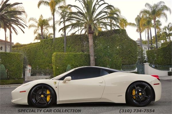 2011 Ferrari 458 Italia Coupe in Bianco Avoria - exterior photo 10