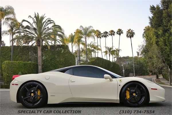 2011 Ferrari 458 Italia Coupe in Bianco Avoria - exterior photo 5