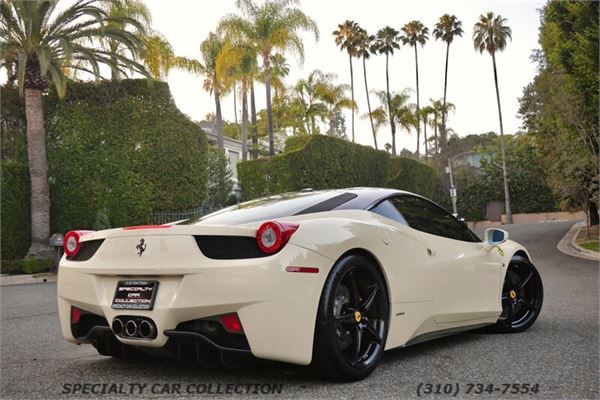 2011 Ferrari 458 Italia Coupe in Bianco Avoria - exterior photo 6