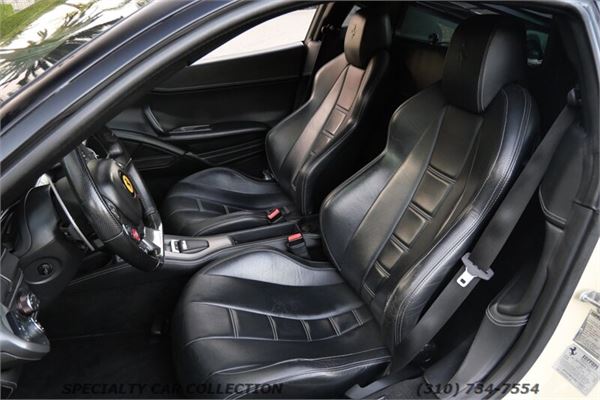 2011 Ferrari 458 Italia Coupe in Bianco Avoria - interior photo 14