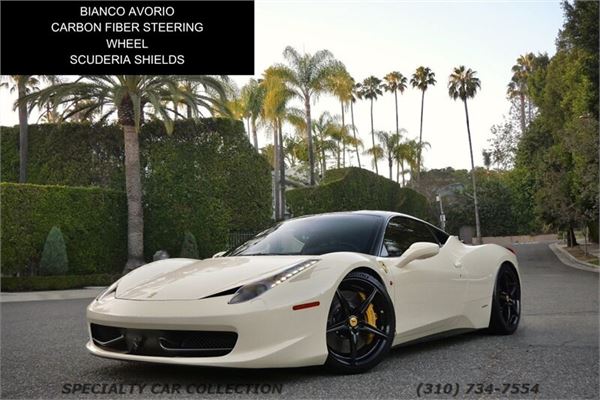 2011 Ferrari 458 Italia Coupe in Bianco Avoria - exterior photo 2