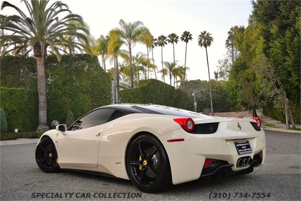 2011 Ferrari 458 Italia Coupe in Bianco Avoria - exterior photo 9