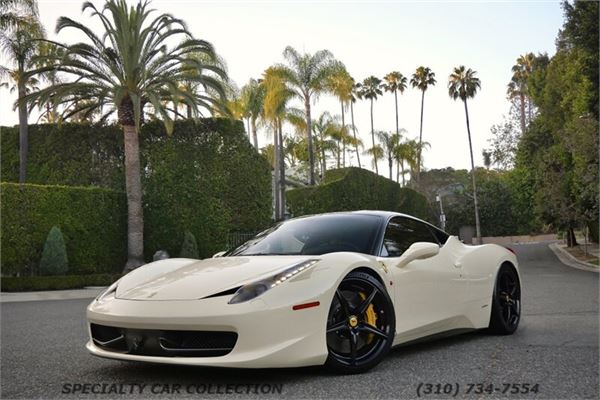2011 Ferrari 458 Italia Coupe in Bianco Avoria - exterior photo 3