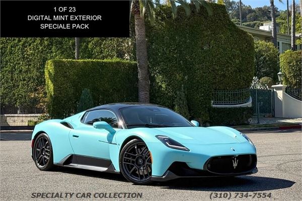 2023 Maserati MC20 Coupe Fuoriserie in Digital Mint - exterior photo 2