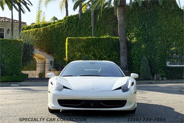 2014 Ferrari 458 Italia Spider in Bianco Avus - exterior photo 3