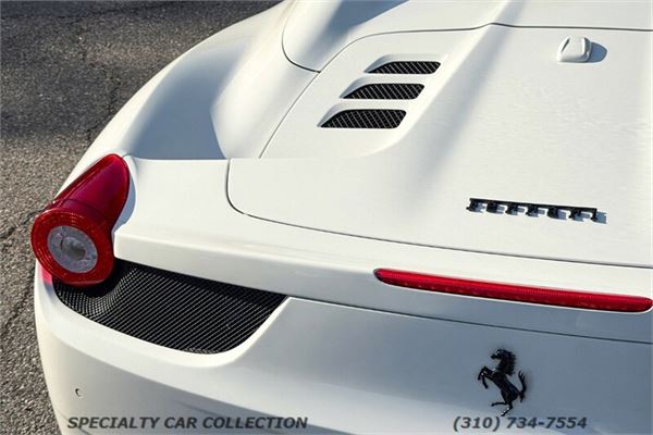 2014 Ferrari 458 Italia Spider in Bianco Avus - exterior photo 15