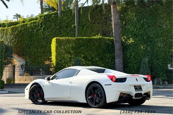 2014 Ferrari 458 Italia Spider in Bianco Avus - exterior photo 11