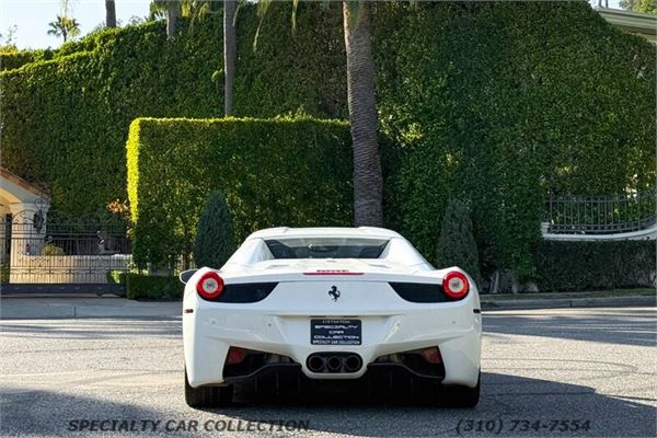2014 Ferrari 458 Italia Spider in Bianco Avus - exterior photo 10