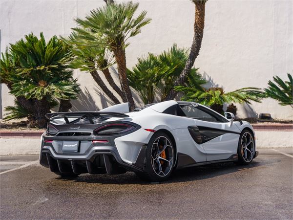 2020 McLaren 600LT in Silica White - exterior photo 4