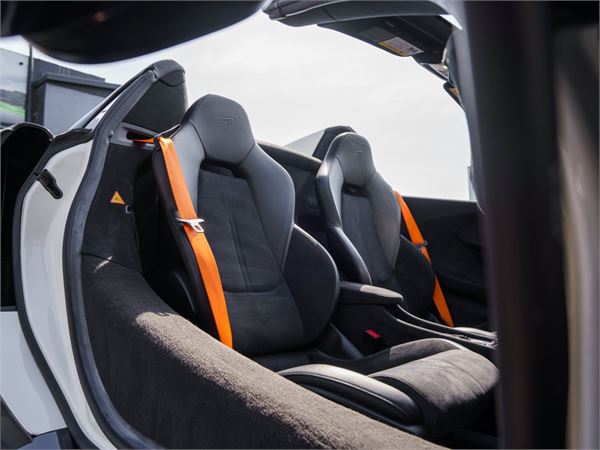 2020 McLaren 600LT in Silica White - interior photo 21