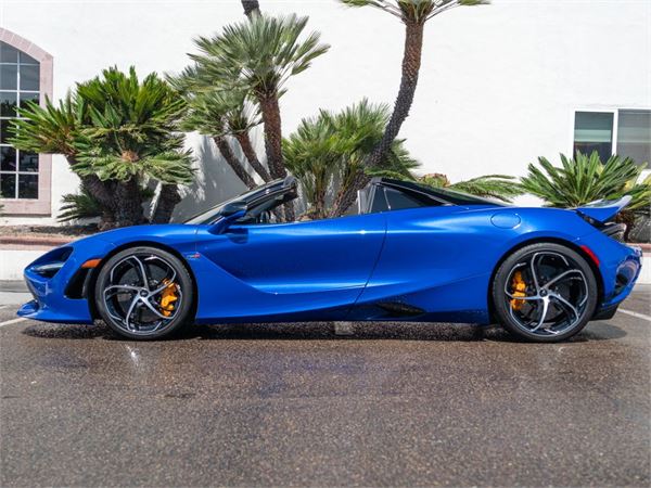 2025 McLaren 750S in Aurora Blue - exterior photo 3