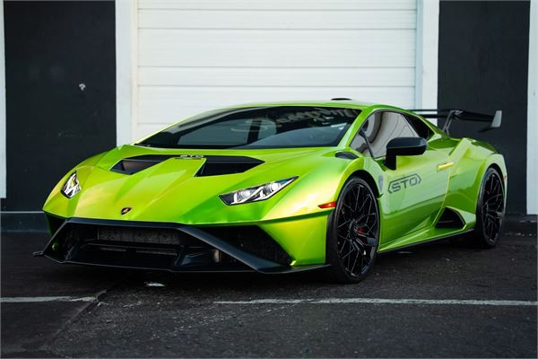 2023 Lamborghini Huracan STO in Verde Citrea - exterior photo 3