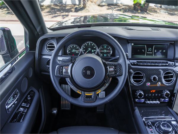 2023 Rolls-Royce Cullinan Black Badge in Black Diamond - interior photo 24