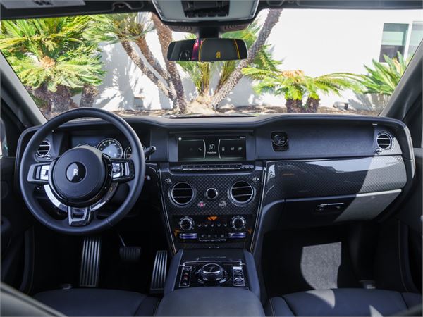 2023 Rolls-Royce Cullinan Black Badge in Black Diamond - interior photo 16