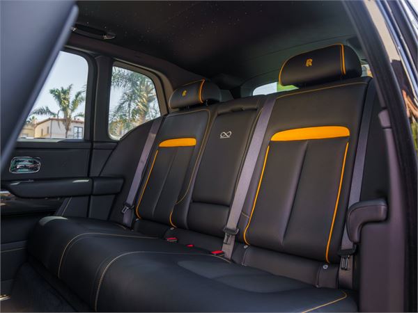 2023 Rolls-Royce Cullinan Black Badge in Black Diamond - interior photo 18