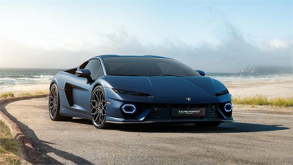 2027 Lamborghini Temerario in Blu Marinus Matt - exterior photo 10