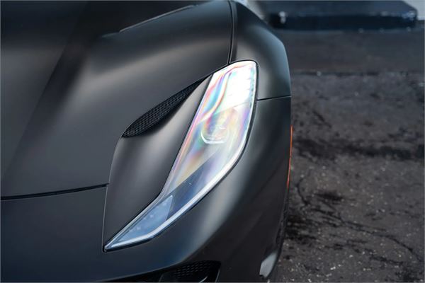 2019 Ferrari 812 Superfast in Nero DS/Satin Black Wrap - exterior photo 14
