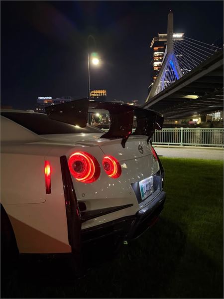 2021 Nissan GTR in Pearl White - exterior photo 4