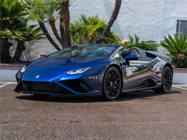 2023 Lamborghini Huracan EVO in Blu Astraeus Metallic - exterior photo 12