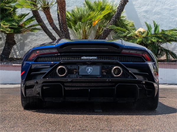 2023 Lamborghini Huracan EVO in Blu Astraeus Metallic - exterior photo 4