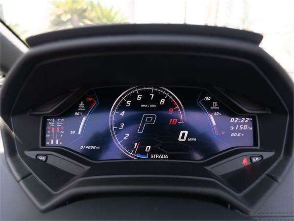 2023 Lamborghini Huracan EVO in Blu Astraeus Metallic - interior photo 21
