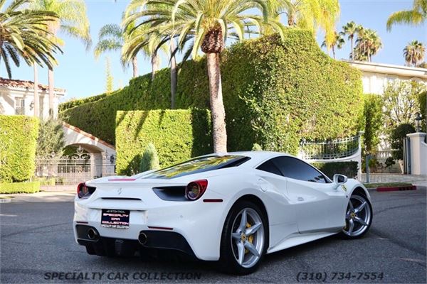 2017 Ferrari 488 GTB in Bianco Avus - exterior photo 6