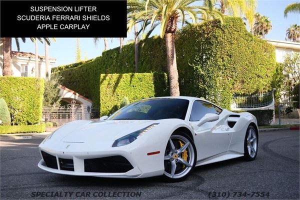 2017 Ferrari 488 GTB in Bianco Avus - exterior photo 2