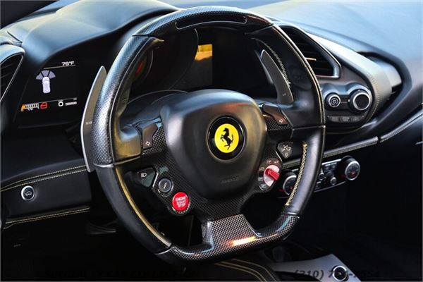 2017 Ferrari 488 GTB in Bianco Avus - interior photo 14