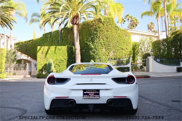 2017 Ferrari 488 GTB in Bianco Avus - exterior photo 7