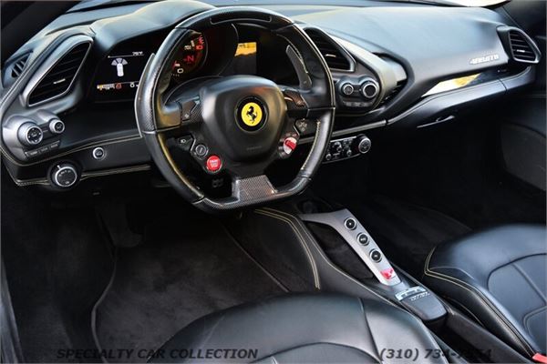 2017 Ferrari 488 GTB in Bianco Avus - interior photo 13